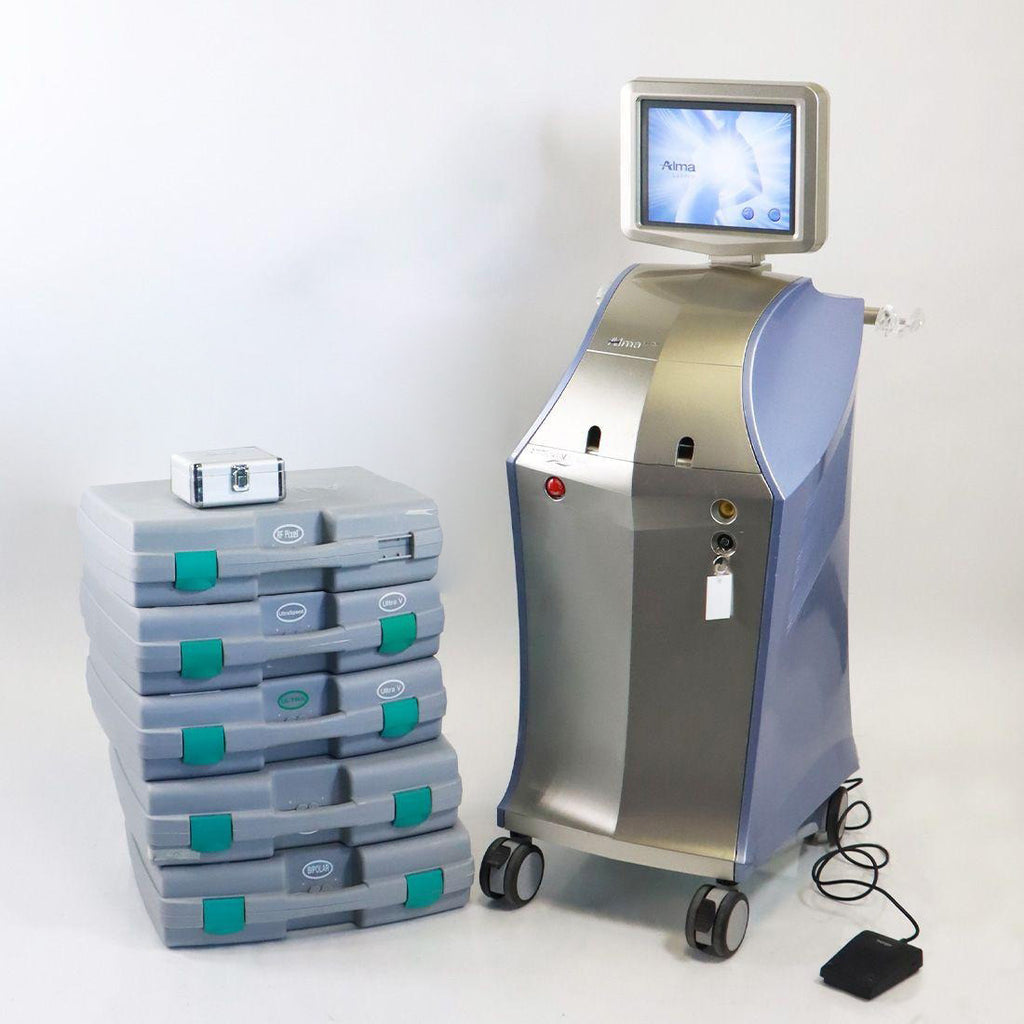 2013 Alma Accent VShape System Body Contour RF Pixel Large BiPolar Ultra
