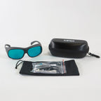MRP Laser Operator PPE Safety Eyewear Glasses Teal Lens 600-700nm OD6+