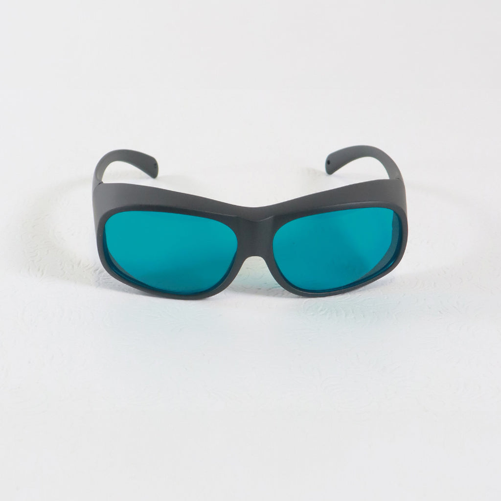 MRP Laser Operator PPE Safety Eyewear Glasses Teal Lens 600-700nm OD6+