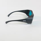 MRP Laser Operator PPE Safety Eyewear Glasses Teal Lens 600-700nm OD6+