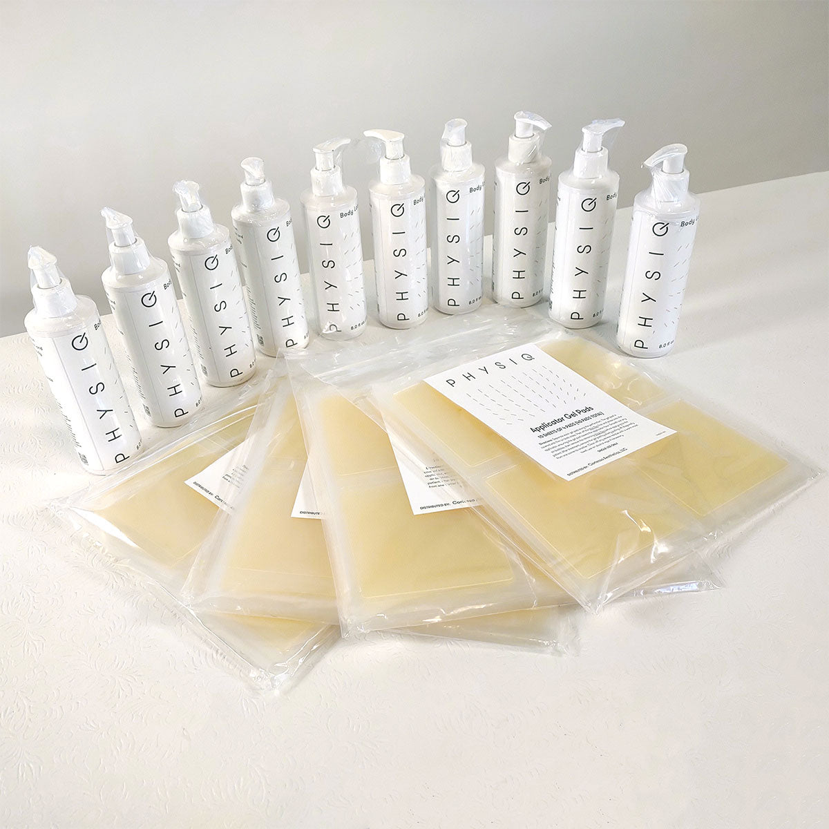 DEKA Cartessa PHYSIQ Treatment Kit - 160 Gel Pads & 10 Bottles Post-Care Lotion