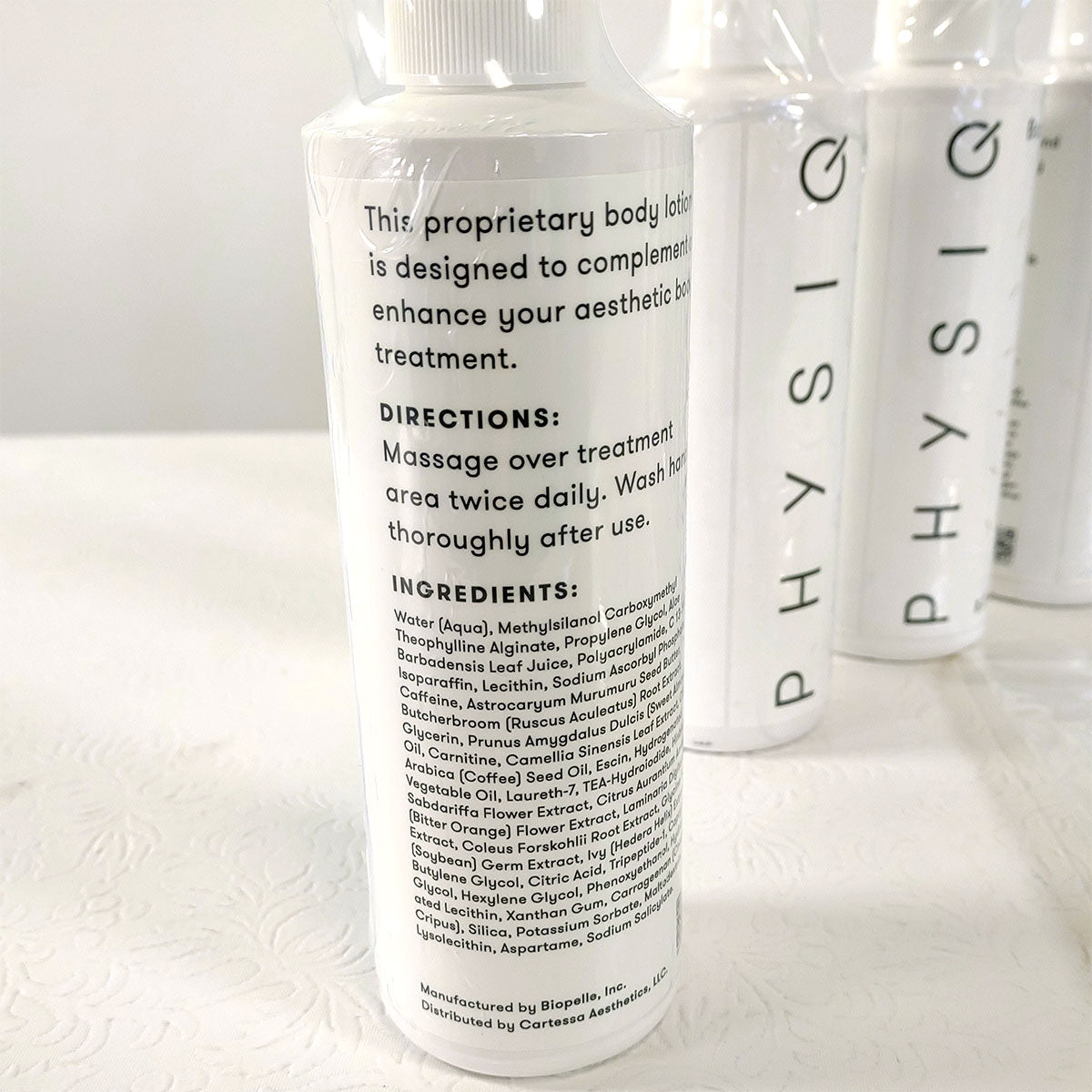 DEKA Cartessa PHYSIQ Treatment Kit - 160 Gel Pads & 10 Bottles Post-Care Lotion