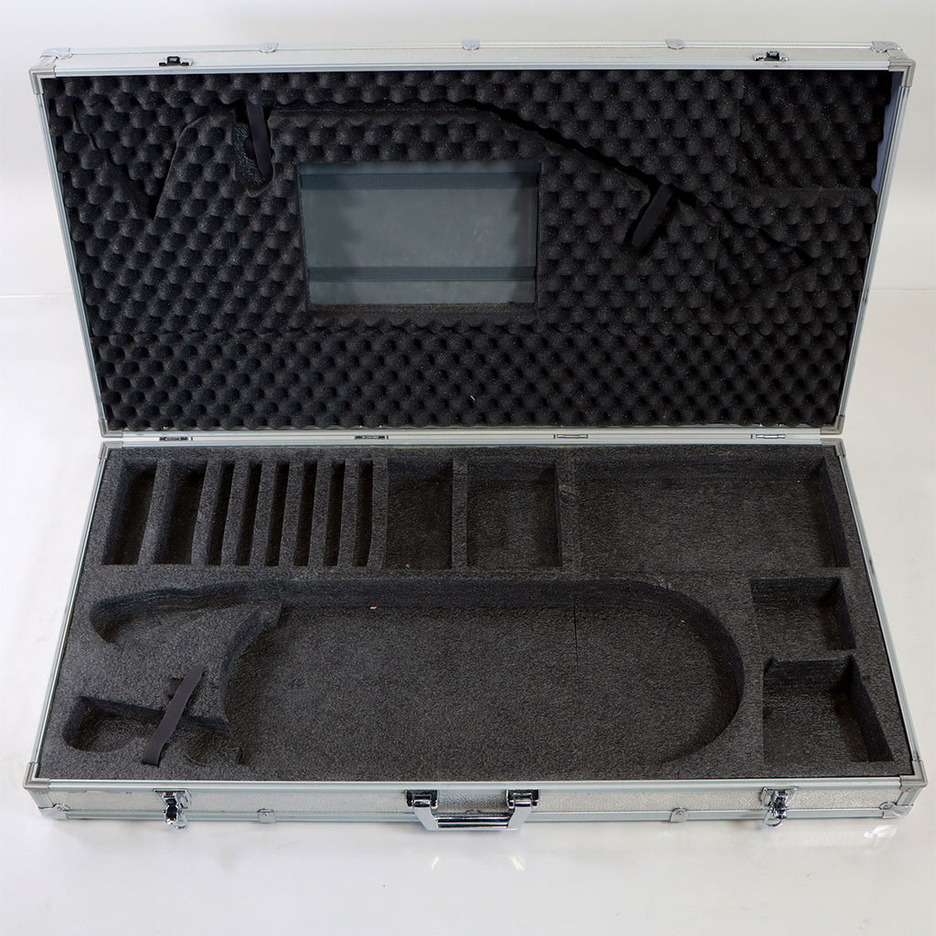 Aluminum Hard Shell Locking Case 43 x 22 x 7in with Deka Laser Parts Cut Padding
