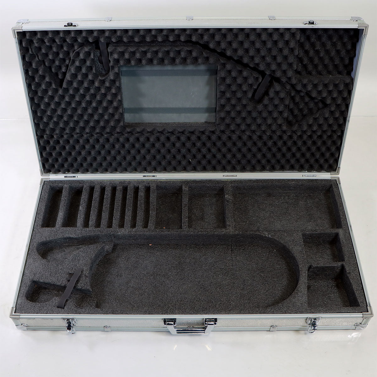 Aluminum Hard Shell Locking Case 43 x 22 x 7in with Deka Laser Parts Cut Padding