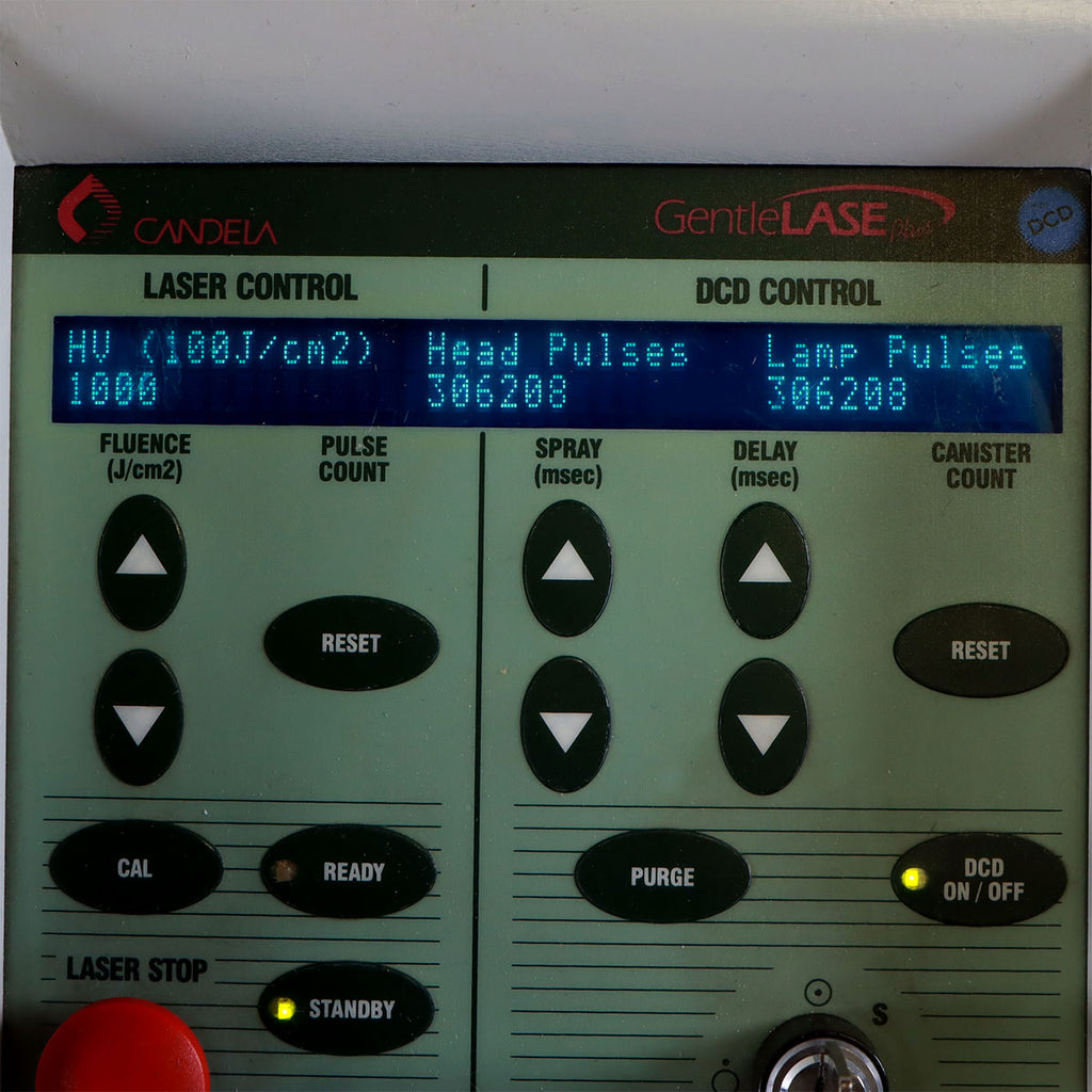 1999 Candela GentleLASE Plus 755nm Alexandrite Laser Aesthetic System Alex HR