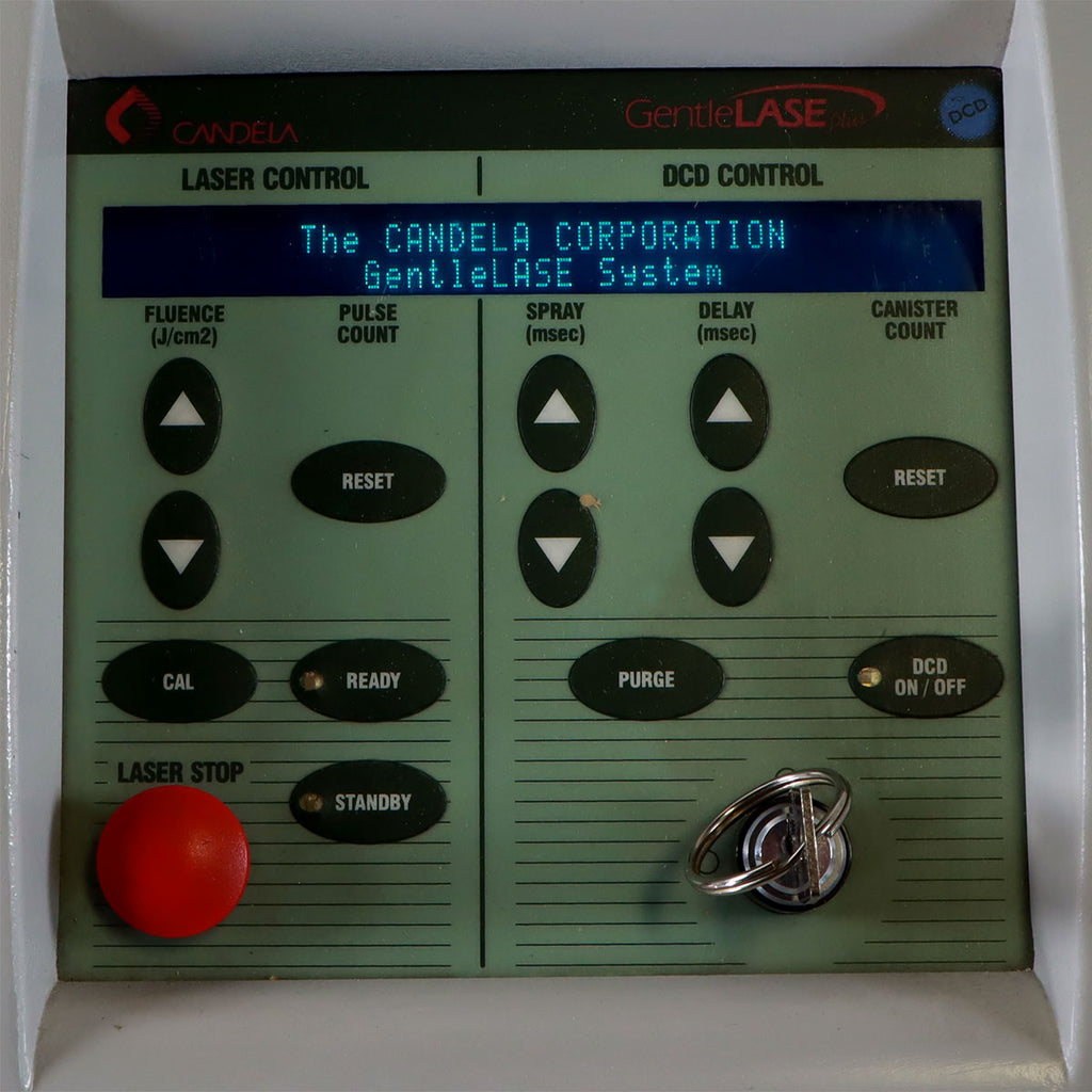 1999 Candela GentleLASE Plus 755nm Alexandrite Laser Aesthetic System Alex HR