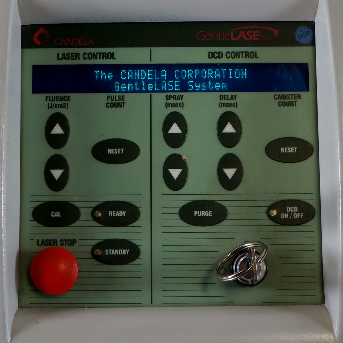 1999 Candela GentleLASE Plus 755nm Alexandrite Laser Aesthetic System Alex HR