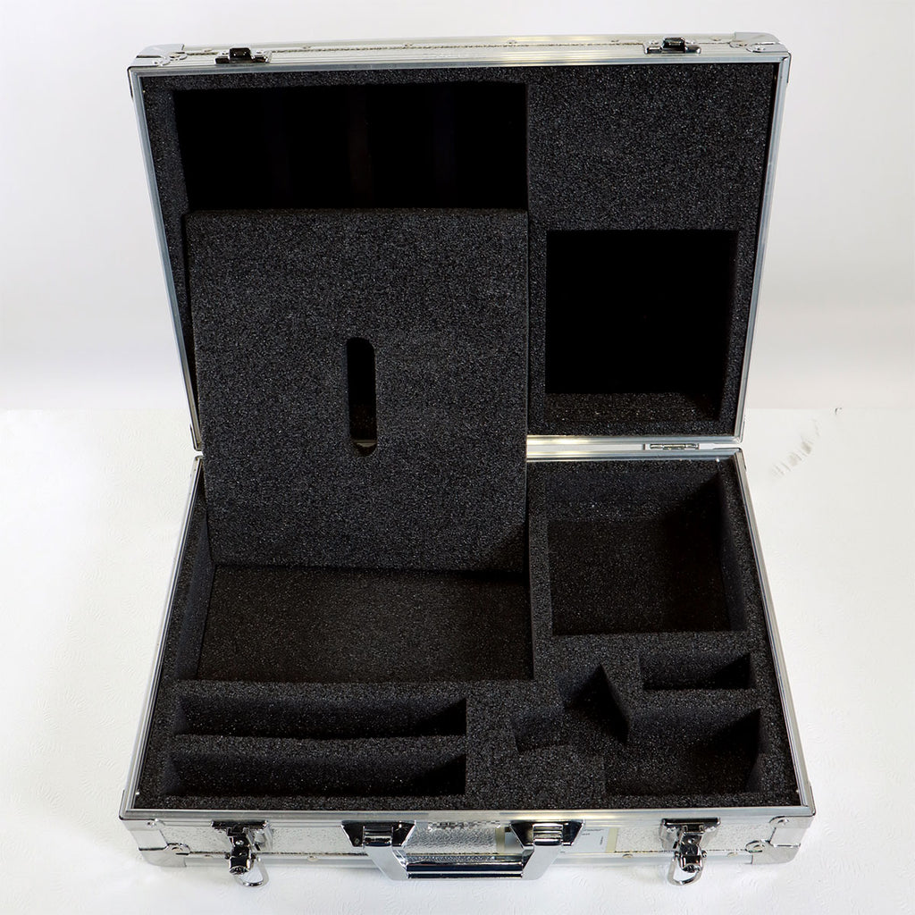 Aluminum Hard Shell Locking Case 19.75 x 14 x 6in with Deka Laser Handpiece Padding