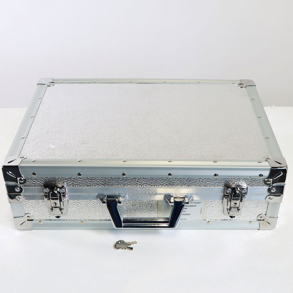Aluminum Hard Shell Locking Case 19.75 x 14 x 6in Deka Laser Handpiece Cut Pad