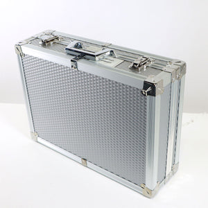 Aluminum Hard Shell Locking Case 20in x 14in x 6in Deka Handpiece Laser Cut Pad