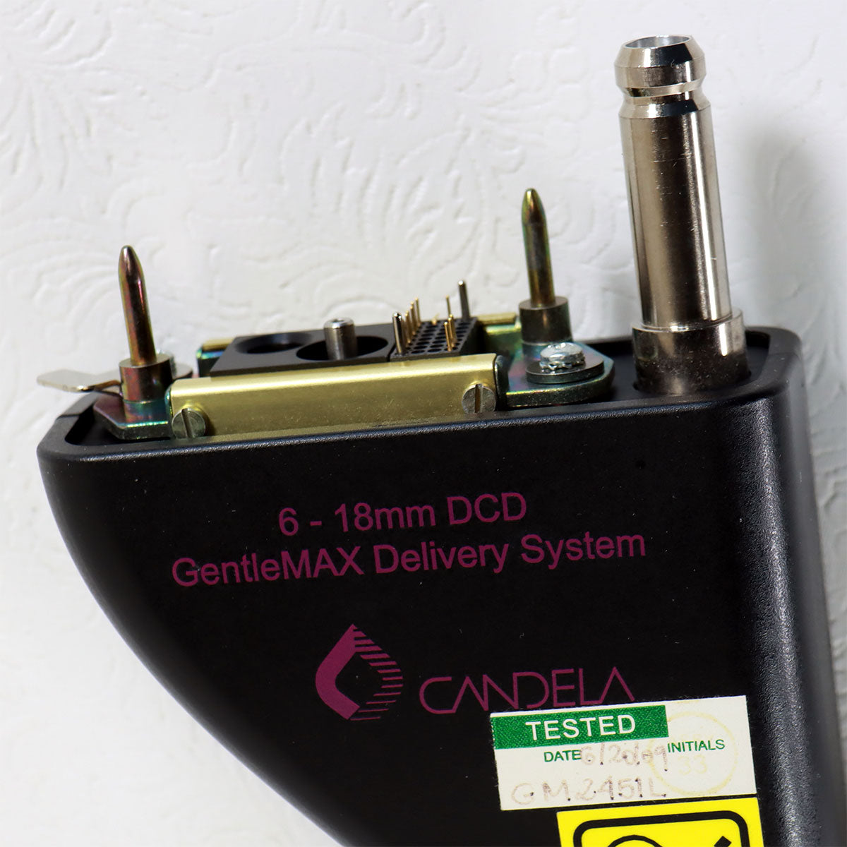 Candela GentleMax GMAX Handpiece 6-18mm DCD Fiber Delivery System 7122-00-3956