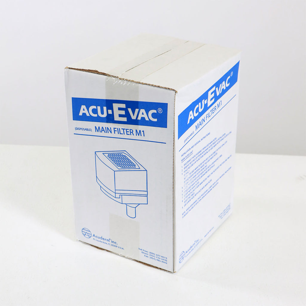 Acuderm Acu-Evac IE Smoke Evacuator M-1 Main Filter