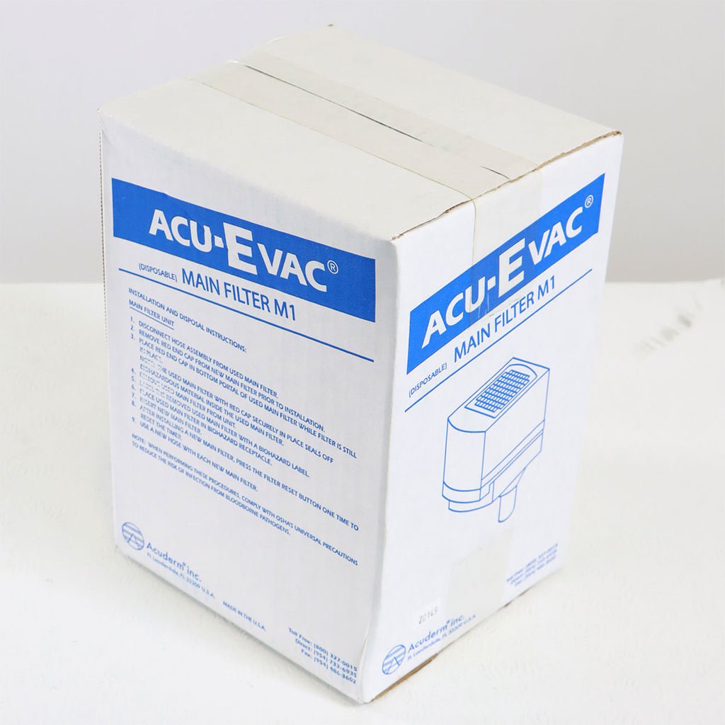 Acuderm Acu-Evac IE Smoke Evacuator M-1 Main Filter