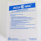 Acuderm Acu-Evac IE Smoke Evacuator M-1 Main Filter