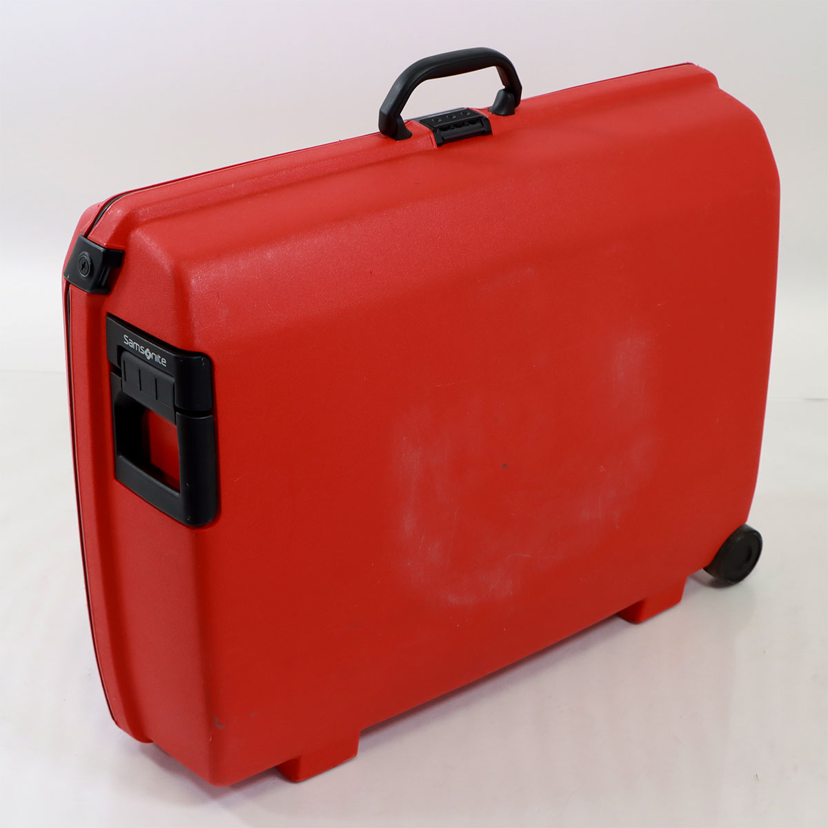 Samsonite Red HardShell Suitcase Combination and Key Locks 28 x 22 x 9.5 Luggage
