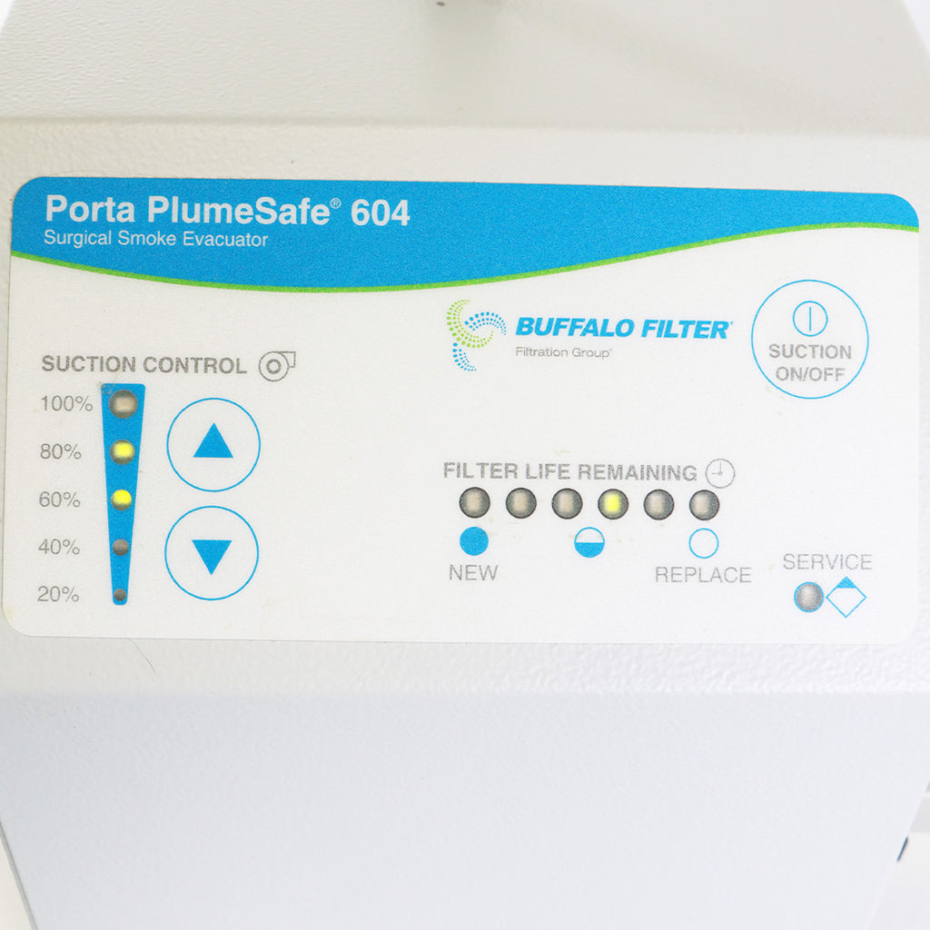 Buffalo Filter Porta PlumeSafe 604 Surgical Smoke Evacuation System PPS604 120V
