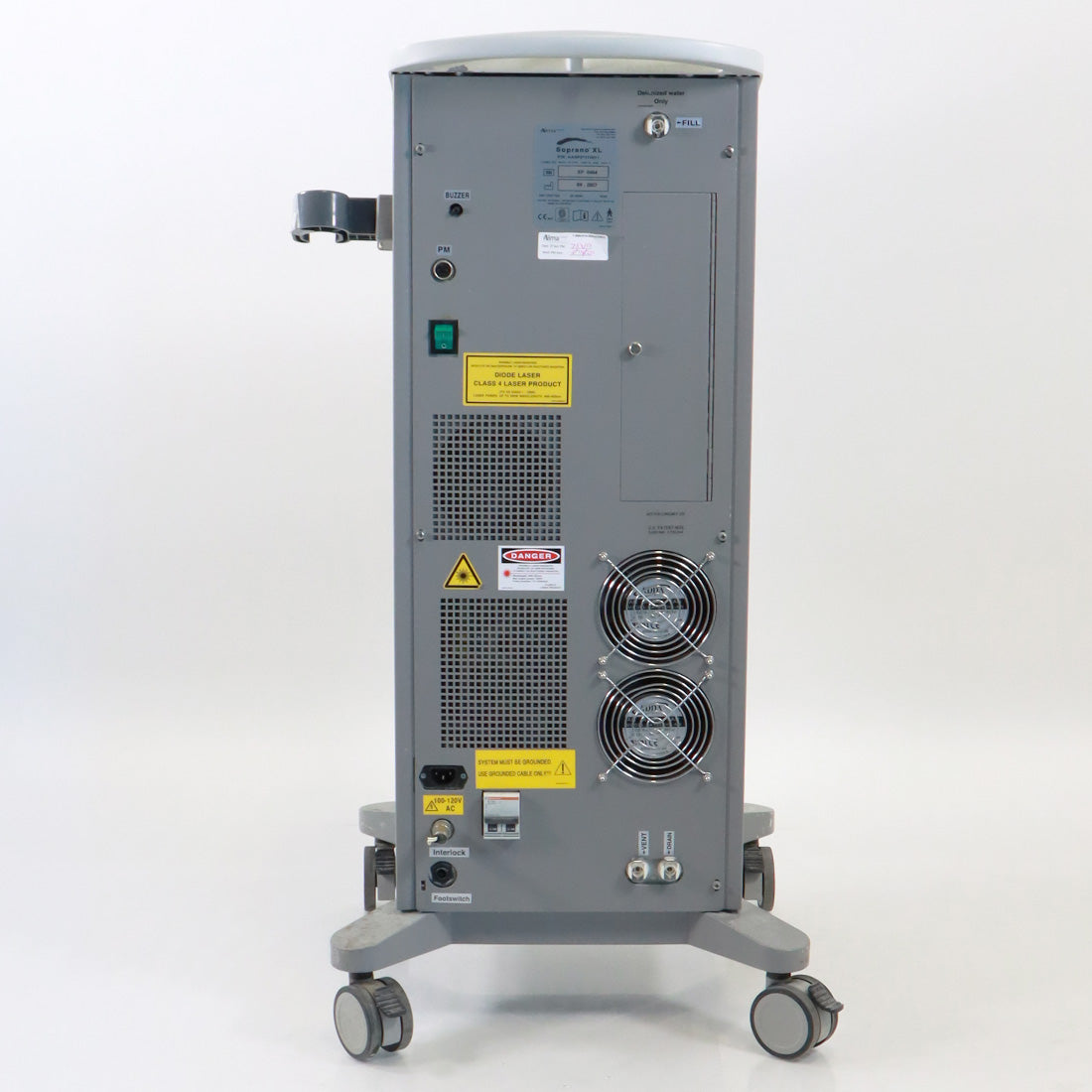 2007 Alma Lasers Soprano XL 810nm Diode Laser Hair Removal System AASP21110601