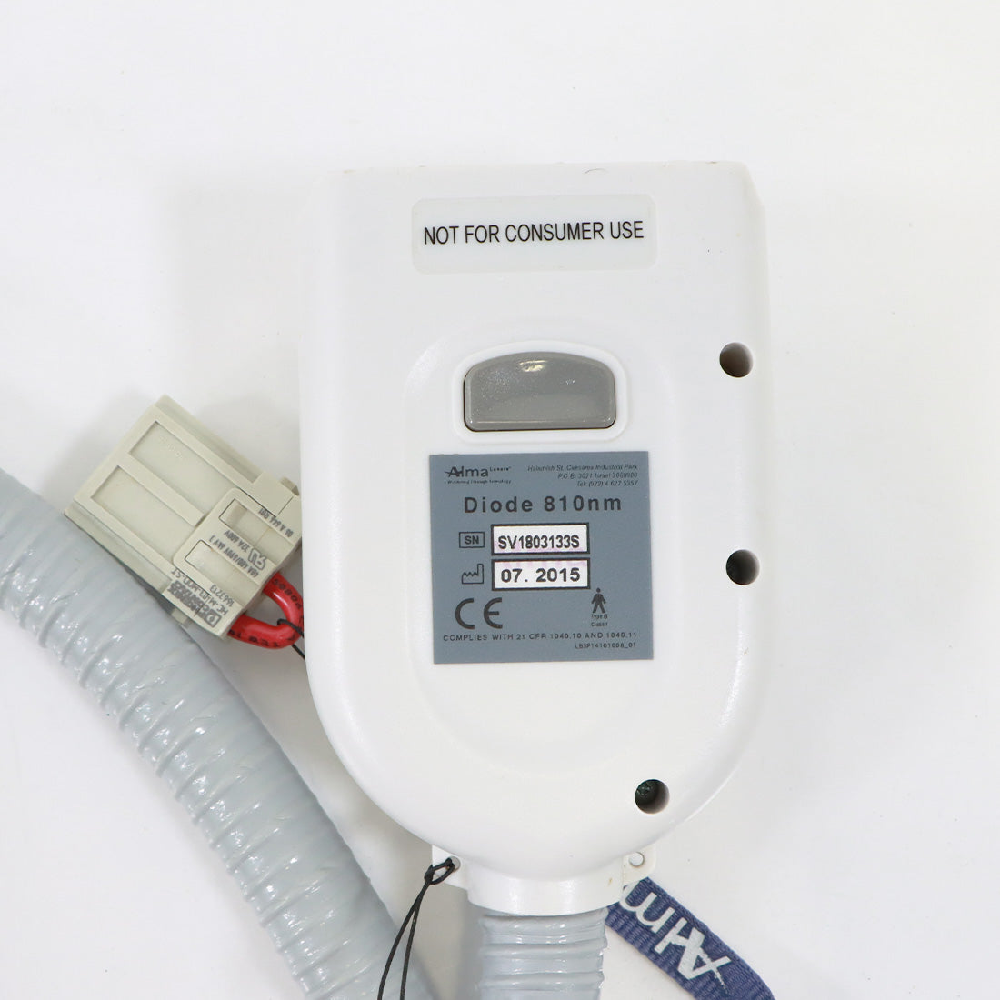 2007 Alma Lasers Soprano XL 810 Diode Laser Hair Removal System & SHR Handpiece