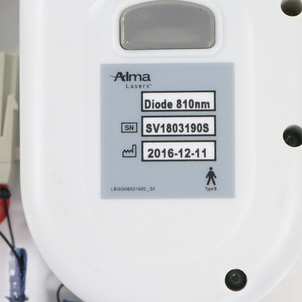 2009 Alma Lasers Soprano XL 810nm Diode Laser Hair Removal System AASP21110601