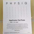 Deka Cartessa PHYSIQ Applicator Hydrogel SDM Conductivity Gel Pad 1-Sheet/4-Pads