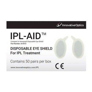 Innovative Optics Disposable Patient IPL Eye Shields IPL-Aid 190-1400nm OD4 Box of 50 Pair