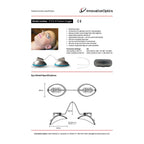 Innovative Optics Stainless Steel Patient Laser/IPL Eye Shield Goggles PTCE-III