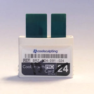 Zeltiq CoolSculpting CoolSmooth PRO Card BRZ-CD4-091-024 Cool Smooth x15 Left
