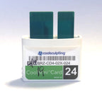 Zeltiq CoolSculpting CoolMini BRZ-CD4-02X-024 Green Treatment Card x19 Remaining