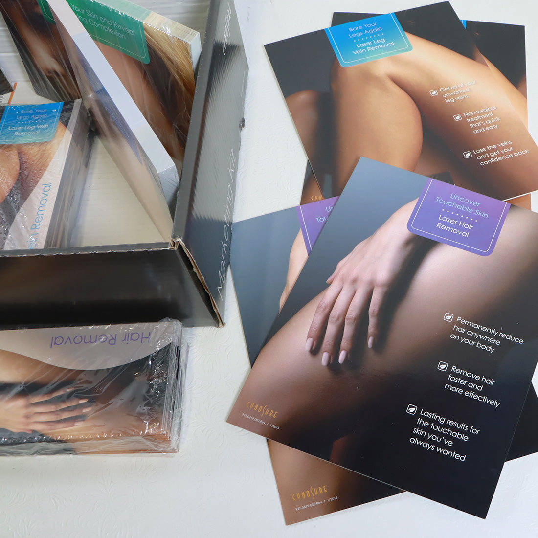 Cynosure Elite Marketing Kit Laser Hair Removal Skin Renewal Office Promotions
