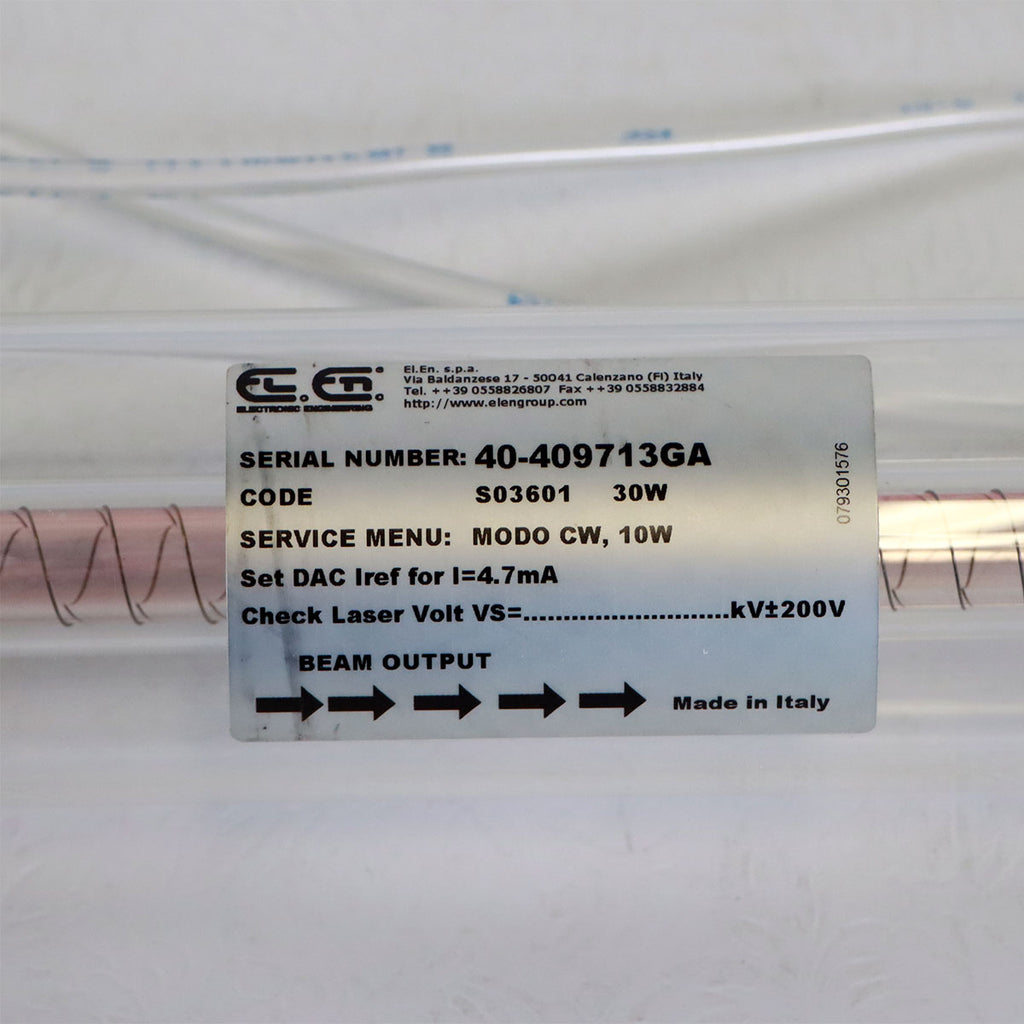 Cynosure DEKA DOT CO2 30w Laser Tube ReGassed SmartSkin SmartXide S03601 with CORE EXCHANGE