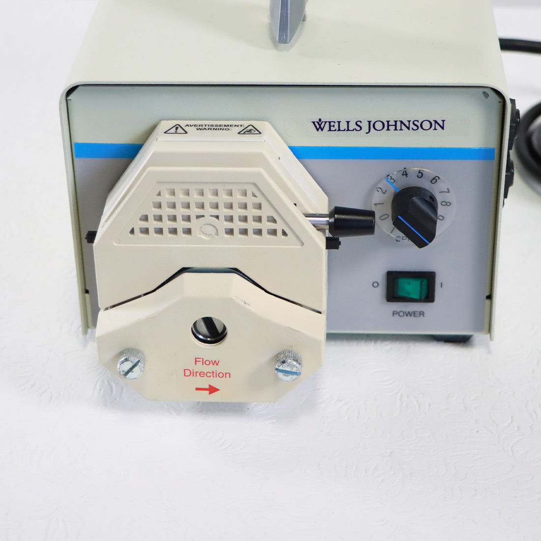 Wells Johnson Hercules Aspirator Infiltration System w/ Peristaltic Roller Pump