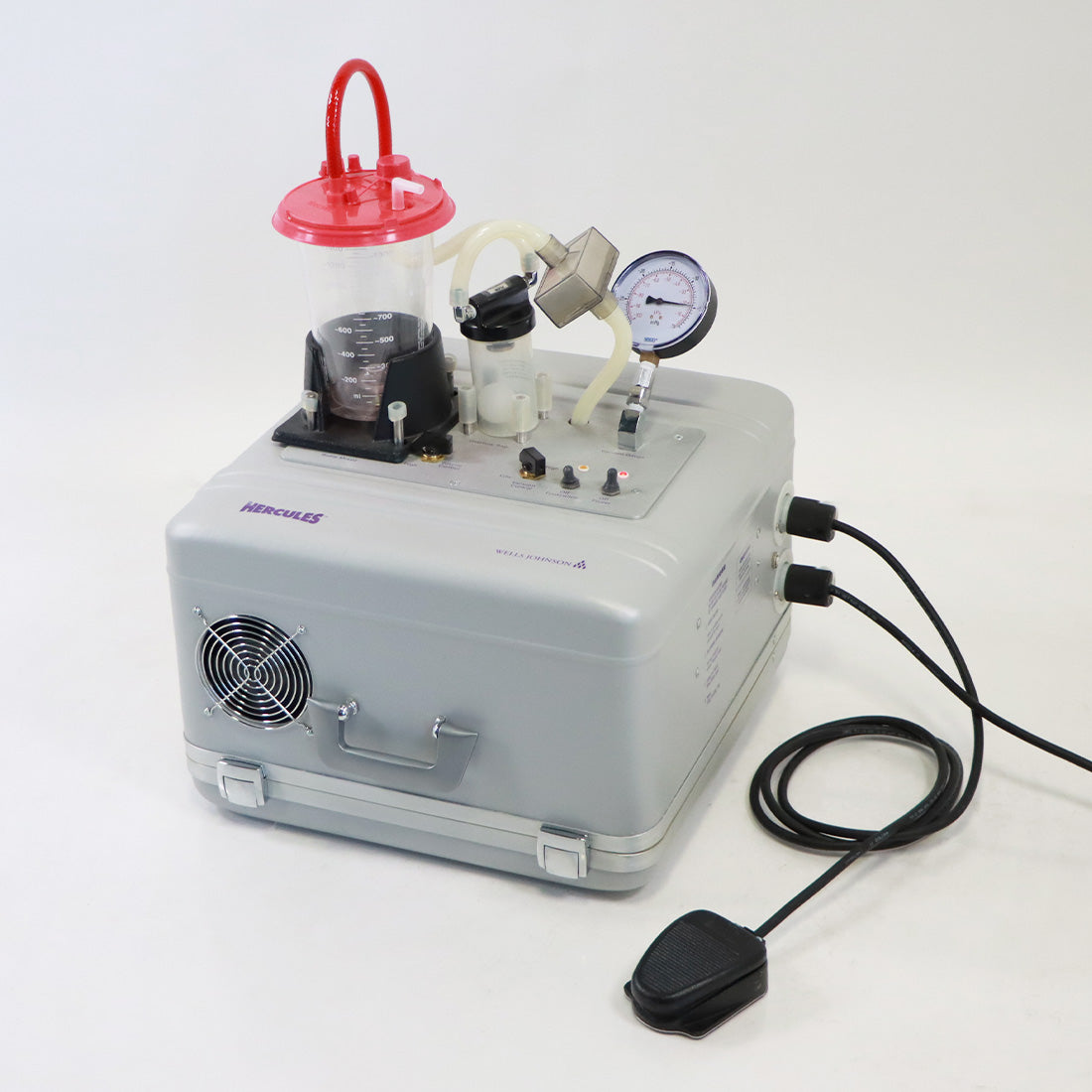 Wells Johnson Hercules Aspirator Infiltration System w/ Peristaltic Roller Pump