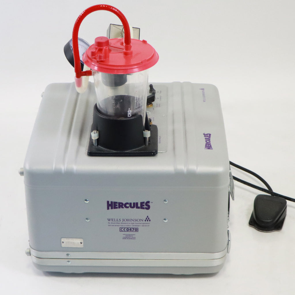 Wells Johnson Hercules Aspirator Infiltration System w/ Peristaltic Roller Pump