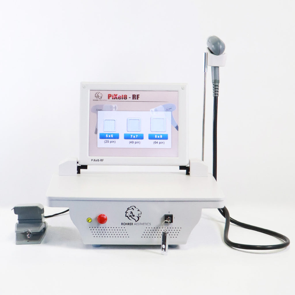 2021 Rohrer Aesthetics PiXel8-RF Radio Frequency Microneedle Tabletop Station