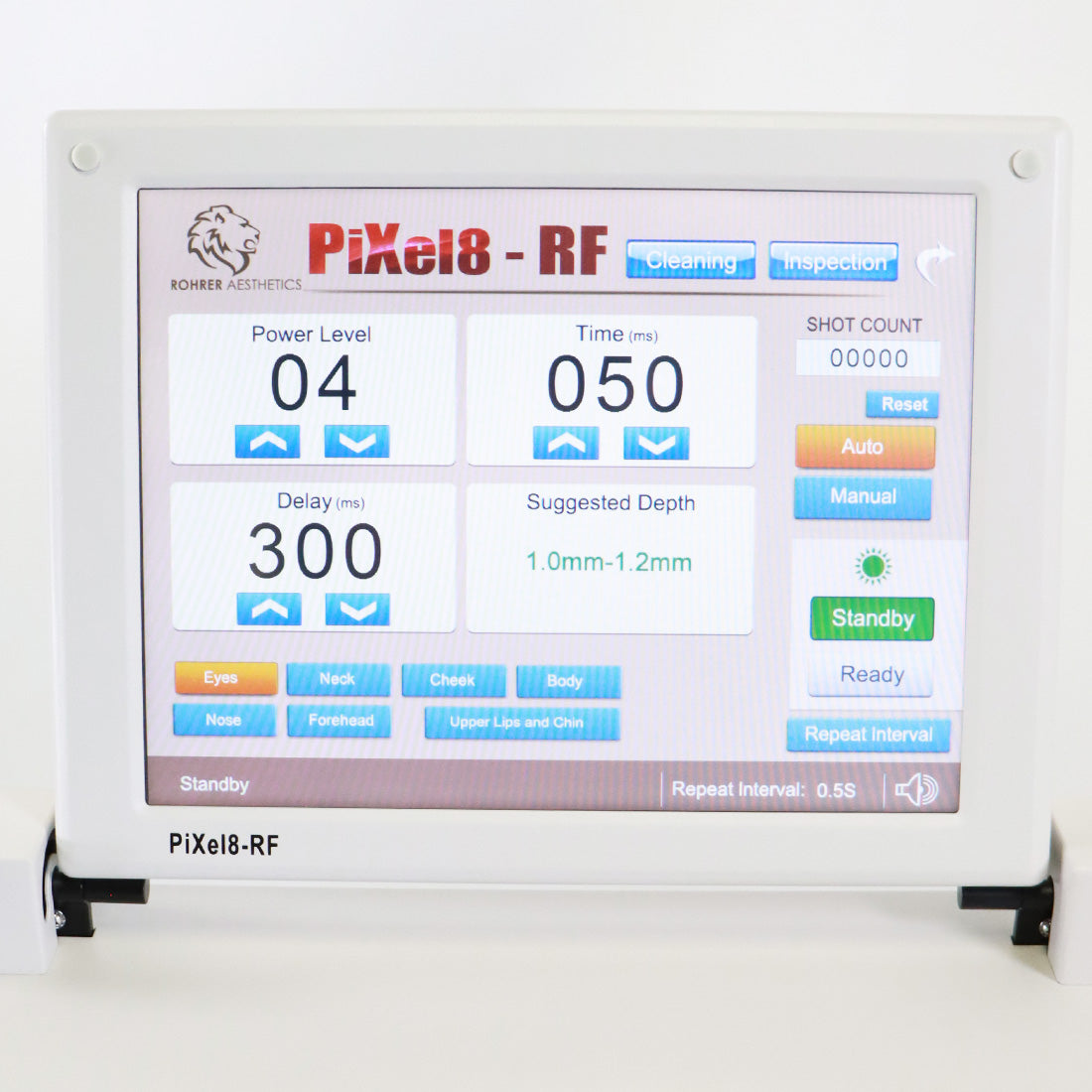 2021 Rohrer Aesthetics PiXel8-RF Radio Frequency Microneedle Tabletop Station
