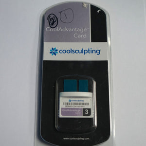Zeltiq CoolSculpting CoolAdvantage Purple Card BRZ-CD4-160-003 001 x1 Cycle Lft