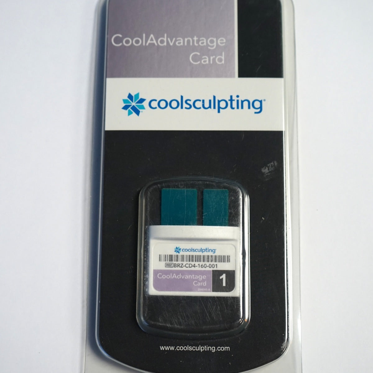 Zeltiq CoolSculpting CoolAdvantage Purple Card BRZ-CD4-160-001 001 x1 Cycle