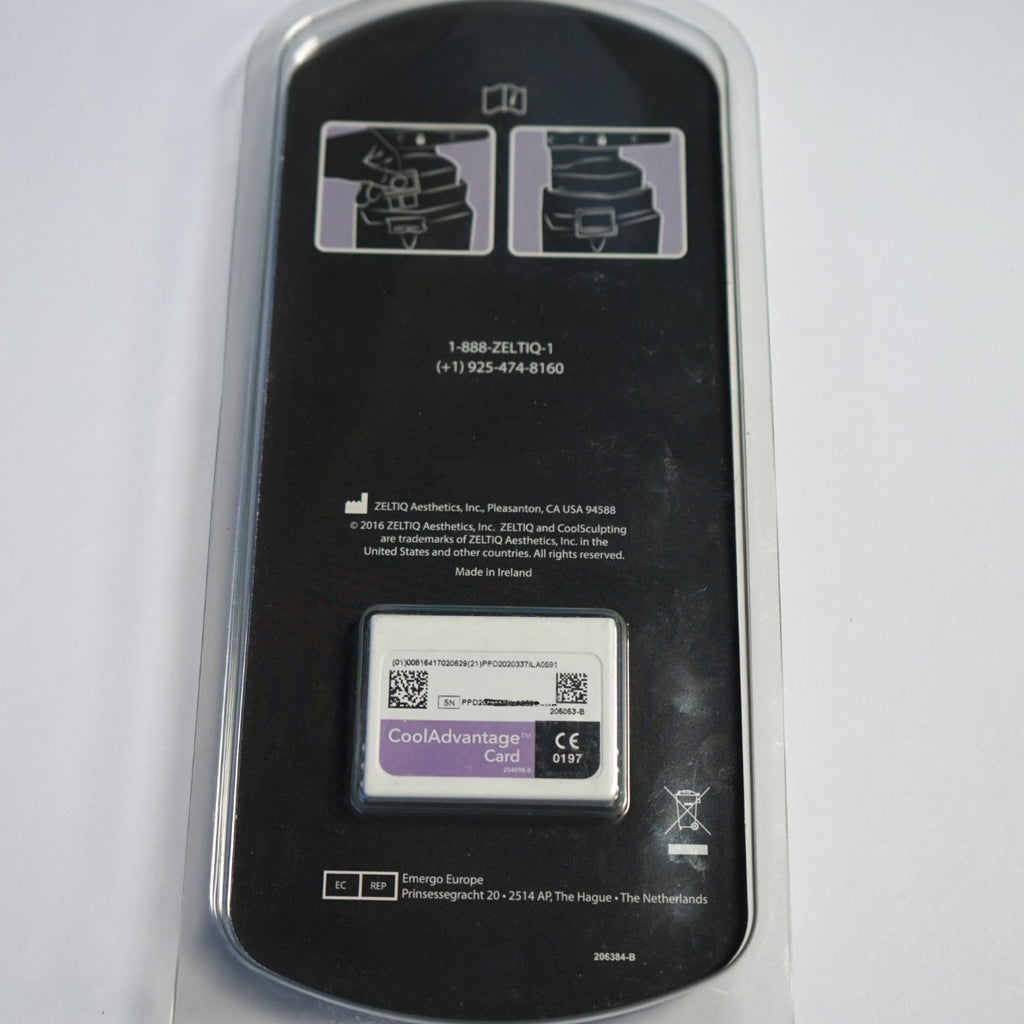 Zeltiq CoolSculpting CoolAdvantage Purple Card BRZ-CD4-160-001 001 x1 Cycle