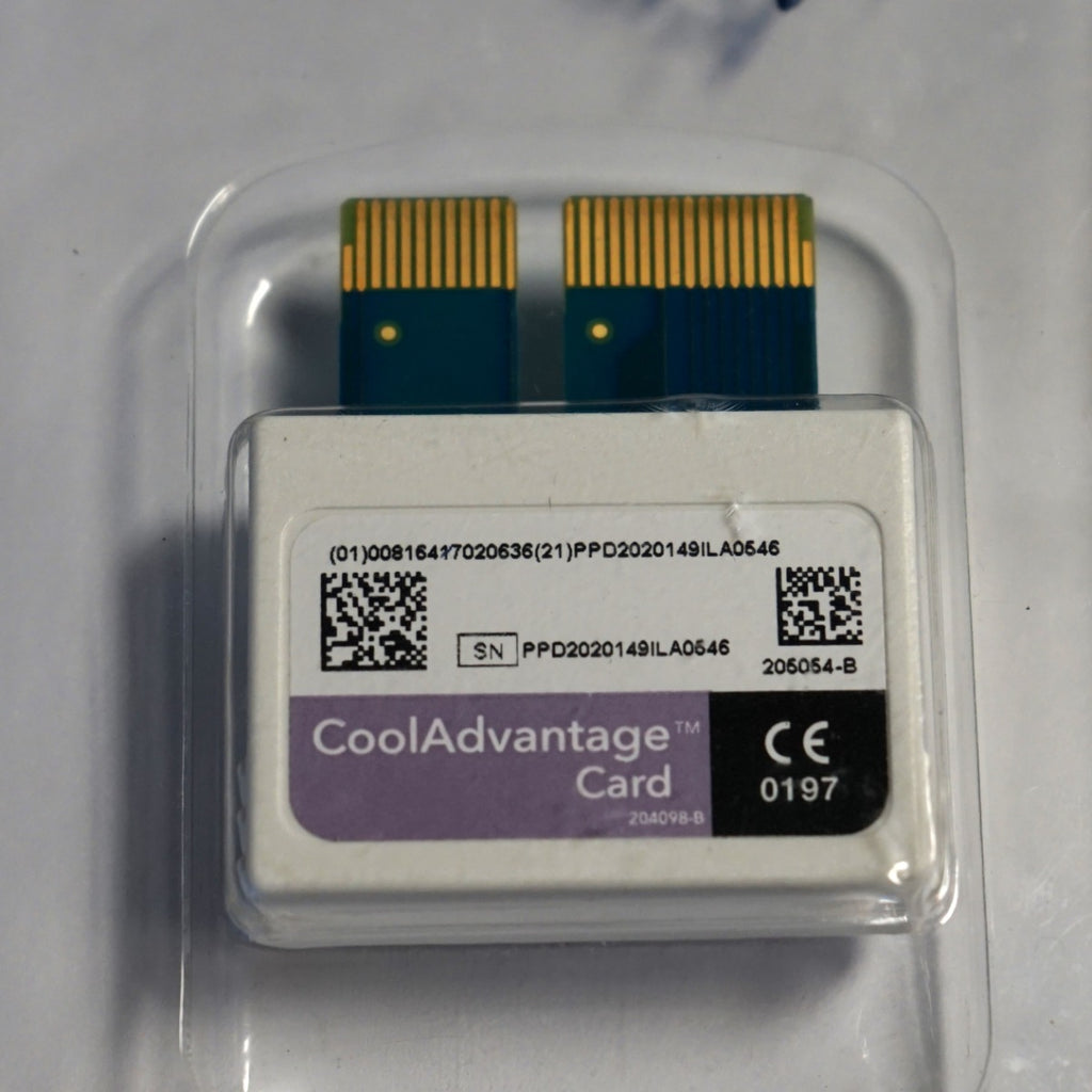 Zeltiq CoolSculpting CoolAdvantage Purple Card BRZ-CD4-160-003 x2 Cycles Left