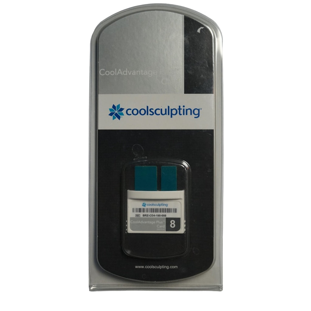 Zeltiq CoolSculpting CoolAdvantage PLUS Card Silver BRZ-CD4-180-008 x2