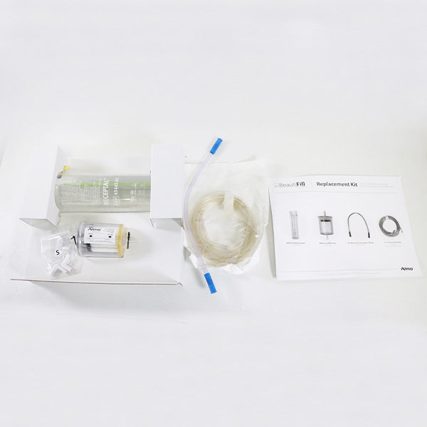 Alma BeautiFill Replacement Kit Unused Filter, Waste Canister, Tubing