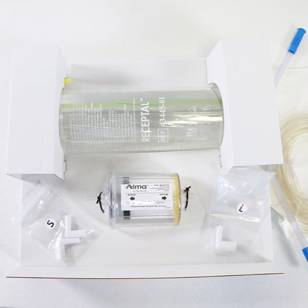 Alma BeautiFill Replacement Kit Unused Filter, Waste Canister, Tubing