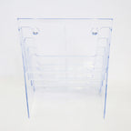 Clear Acrylic Tabletop or Wall-Mount Brochure Display 8-Pocket or 4-Wide-Pocket