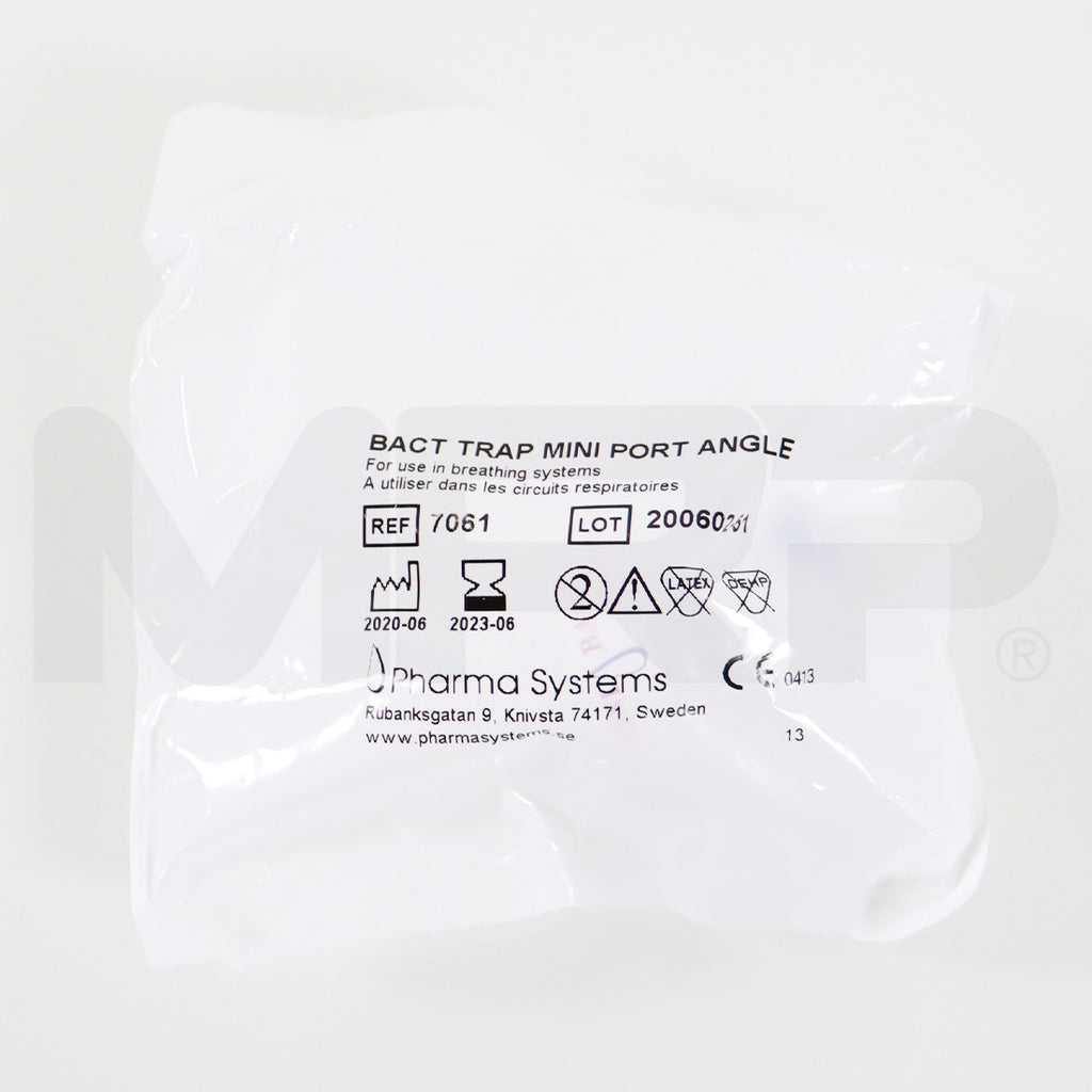 Pharma Systems Bact-Trap Mini Port Angle Filter 7061 Bacterial / Viral Breathing