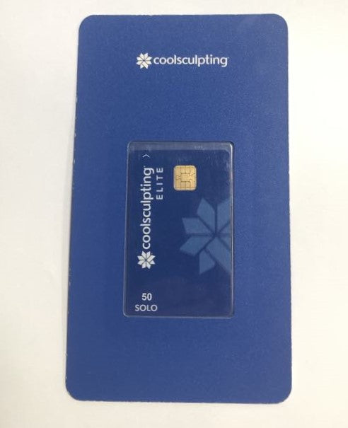 Zeltiq CoolSculpting Elite Treatment Card ALL Applicators x50 Solo Cycles