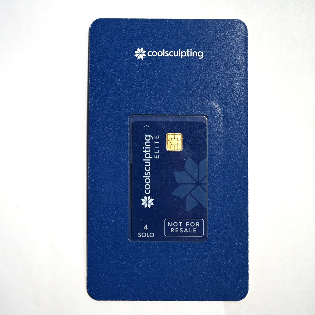 Zeltiq CoolSculpting Allergan Elite Treatment Card ALL Applicators x4 Solo Cycles
