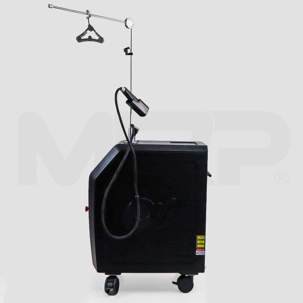 Alma Veil laser system left side view with handpiece cable