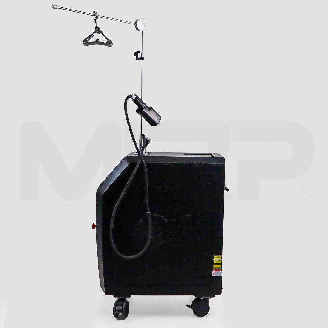 Alma Veil laser system left side view with handpiece cable