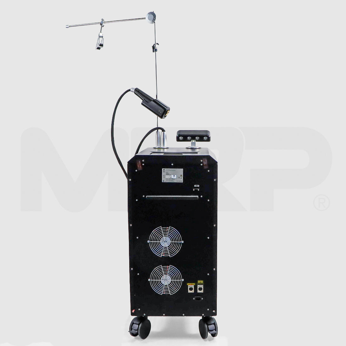 Alma Veil laser system rear view with cooling fans and power connections