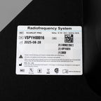 2025 Viol Scarlet Pro System Serial Label